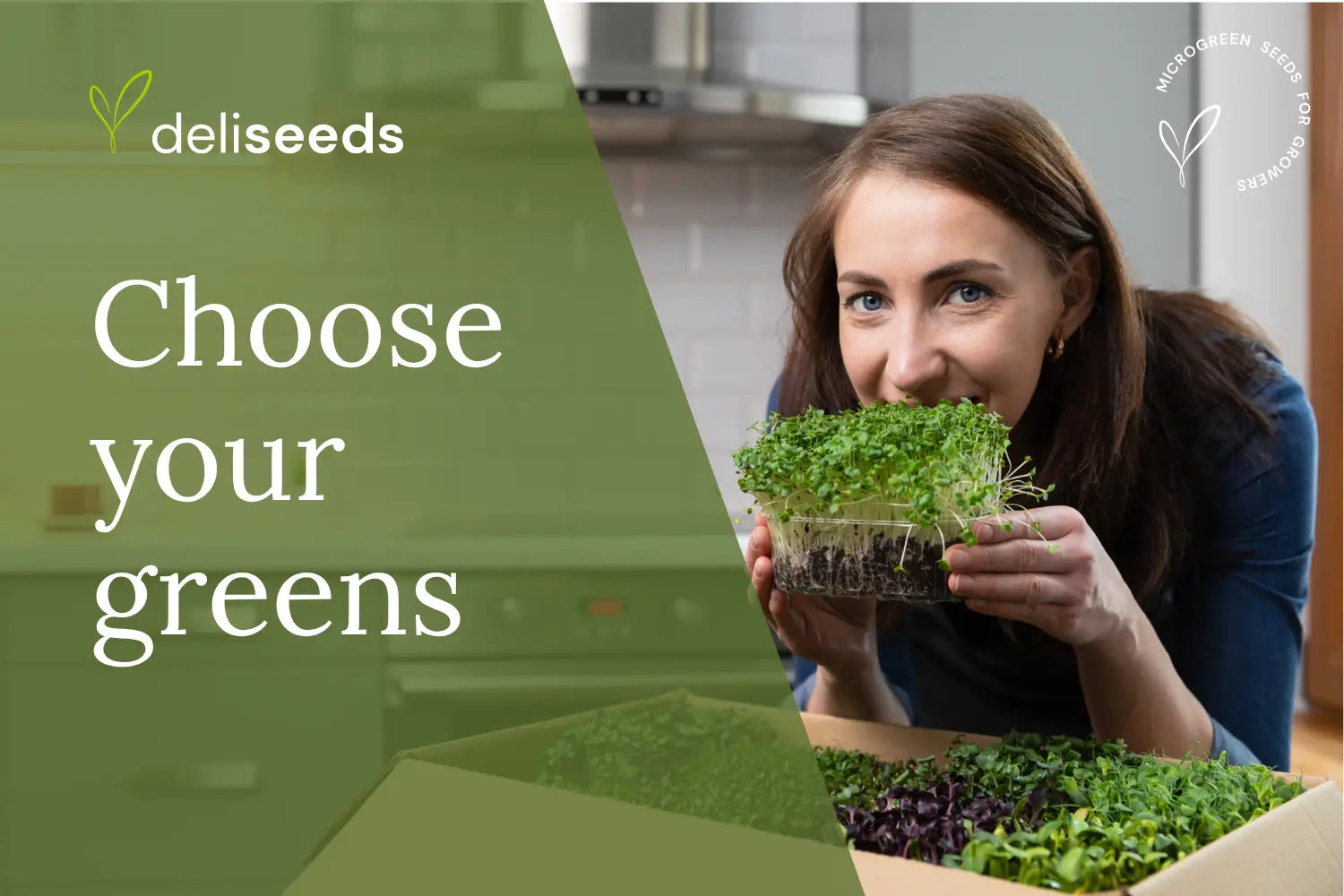 Assorted microgreens compared by nutrients and best uses